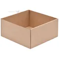 Bottom for corrugated carton box 140x140x70mm