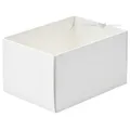 Valge PÕHI vutlar kinkekarbile 110x80x65mm