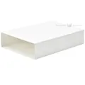 Valge libistatav KAAS vutlar kinkekarbile 110x80x25mm
