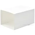 Valge libistatav KAAS vutlar kinkekarbile 110x80x65mm