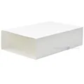 Valge libistatav KAAS vutlar kinkekarbile 220x160x65mm
