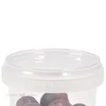 Läbipaistev KAAS 0,200L ja 0,250L plastikämbrile diameetriga 89mm