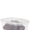 Läbipaistev kandiline KAAS 500ml / 0,500L plastikkarbile
