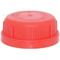 Red locking cap with EPE coating for HD canister diameter 60mm