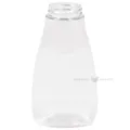 Oval PET bottle 250ml / 0,25L diameter 38mm
