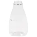 Oval PET bottle 425ml / 0,425L diameter 38mm