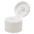 Valge avatav kork plastikust pudelile diam 24mm