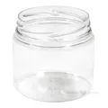 Plastikust purk "Cylindrical" PET 300ml diameetriga 83mm