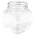 Plastikust purk "Lantern" PET 400ml diameetriga 63mm