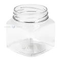 Plastikust purk "Square" PET 250ml diameetriga 63mm