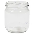 Glass jar without lid 425ml diameter 82mm