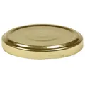 Kuldne kaas klaaspurgile diameetriga 63mm kõrgusega 8mm