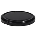 Must kaas klaaspurgile diameetriga 82mm kõrgusega 8mm