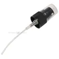 Black spray cork for 50ml glass bottle with diameter 18mm