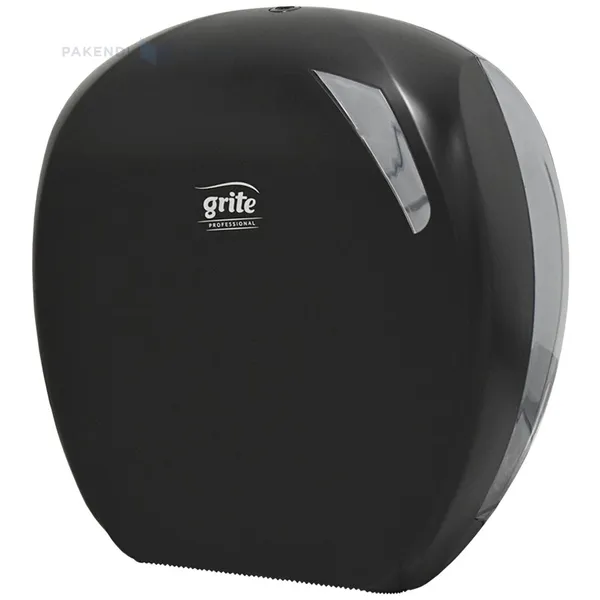 Toilet paper dispenser for wall Grite Mini Jumbo black