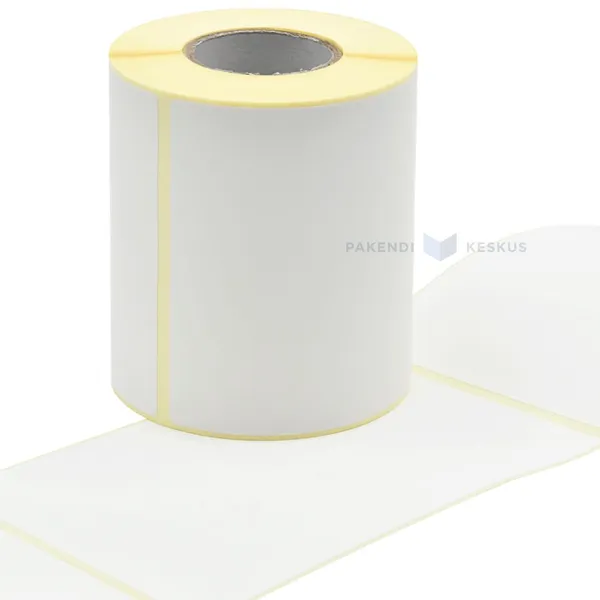 Termoetikett 100x150mm, rullis 250tk