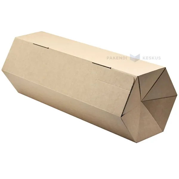 Brown rollable corrugated carton box 360x631x88mm (unrolled 513x212x188mm)