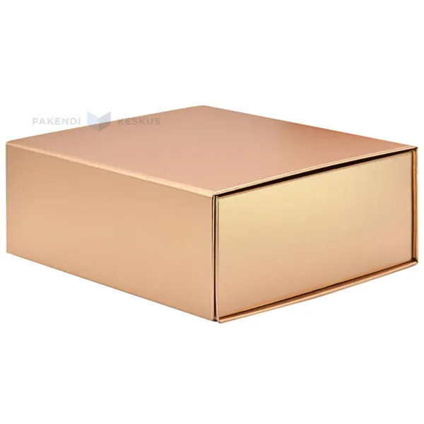 Golden gift box 200x180x80mm