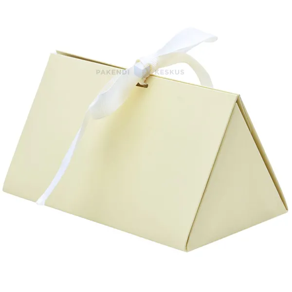 Beezikas lipsuga kolmnurkne kartongkarp 170x100x85mm