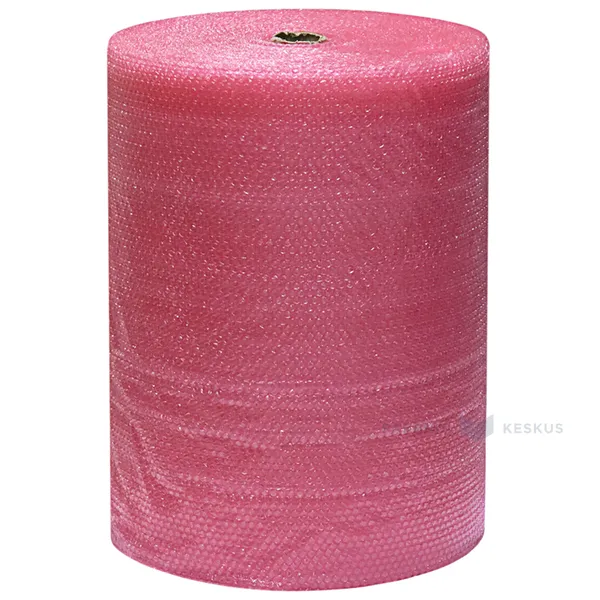 Antistatic bubble wrap 0,75m wide, 100m/roll