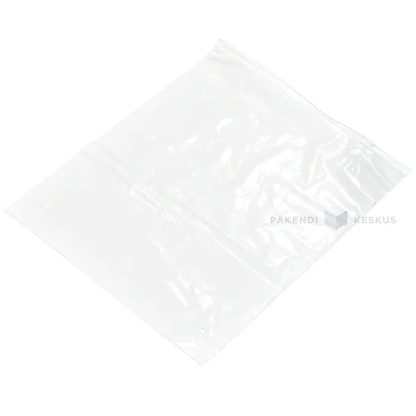 White slider bags 40x45cm 55mic, 20pcs/pack