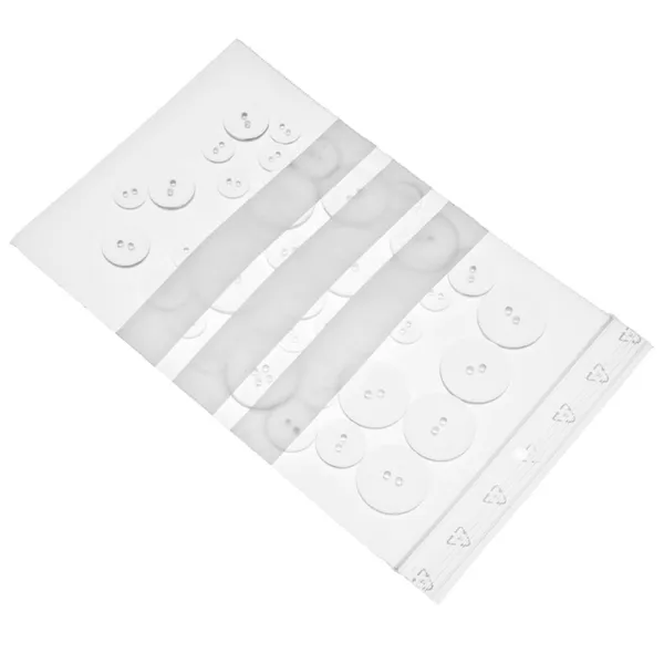 Sulguriga kilekott Minigrip kirjutuspaneeliga 15x20cm, pakis 100tk