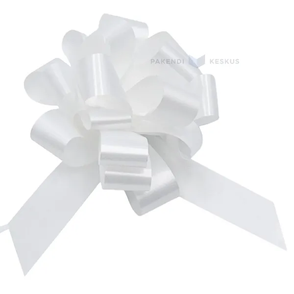 Lahti tõmmatav valge rosett 19mm diameetriga 10mm, pakis 6tk