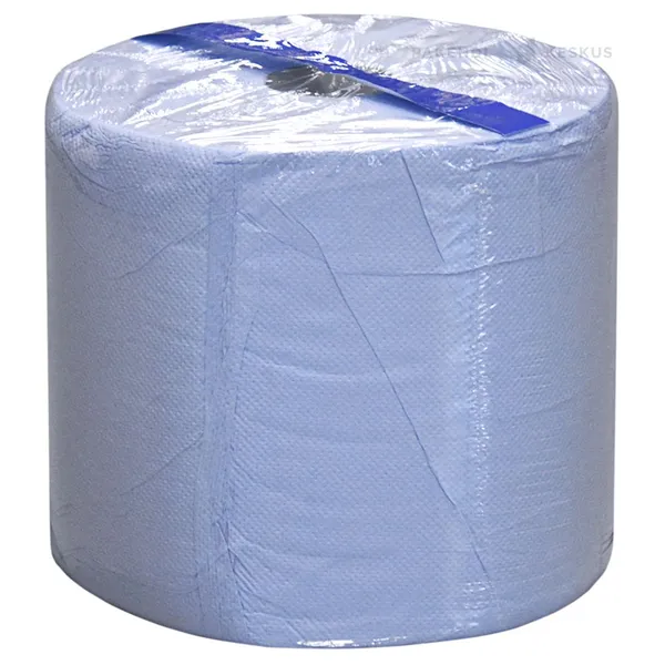 2-layered blue paper towel 23cm wide, 192m/roll 800sheets