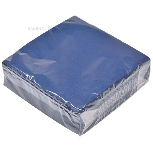 3-layered blue napkin 33x33cm, 50pcs/pack