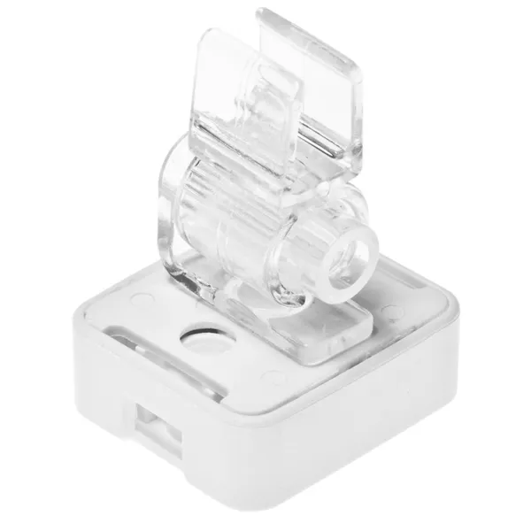 Turnable magnet holder for plastic frame