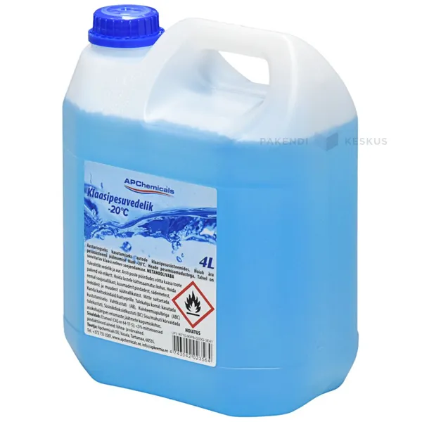 Windshield washer fluid -20°C, 4L/canister