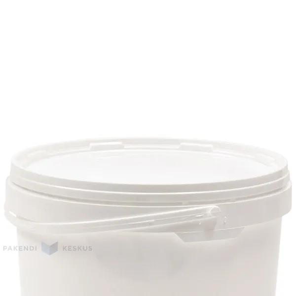 White plastic lid for 10 000ml / 10L bucket with diameter 278mm