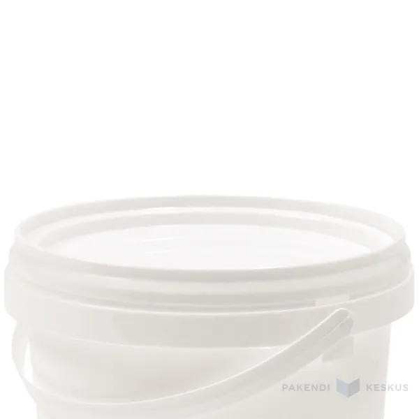White lid for 1000ml / 1L bucket with diameter 130mm