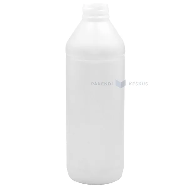 HD-plastikust PUDEL ilma korgita 1000ml / 1L diameetriga 38mm