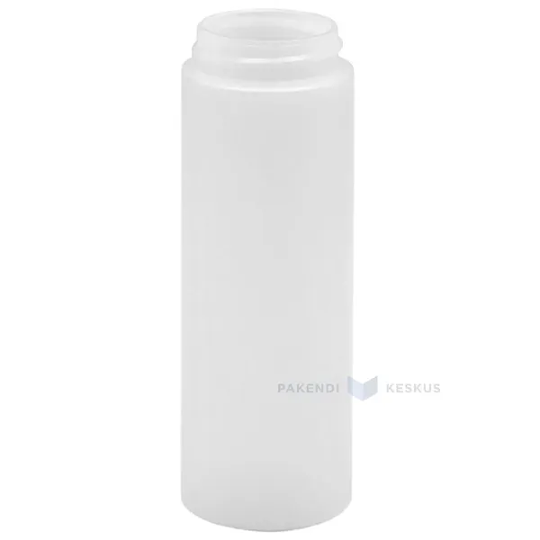 Rounded HD bottle for sauce without corc 150ml / 0,15L 38mm