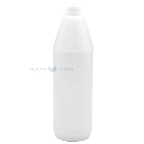 HD-plastikust PUDEL ilma korgita 500ml / 0,5L diameetriga 28mm