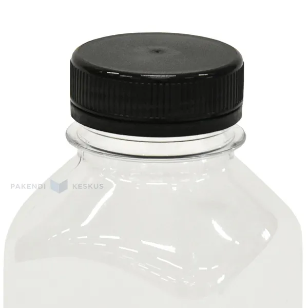 Black cork for plastic bottle diameter 38mm height 3mm
