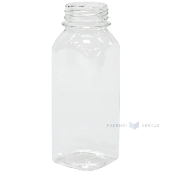 Kandiline PET-plastikpudel ilma korgita 250ml / 0,25L diameetriga 38mm