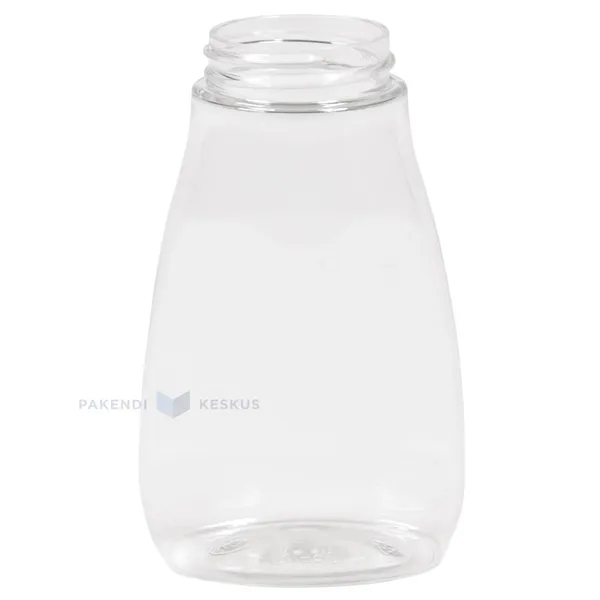 Oval PET bottle 180ml / 0,18L diameter 38mm