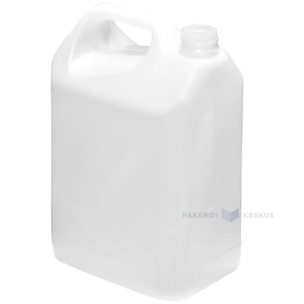 White plastic canister without corc (38mm) 5000ml / 5L