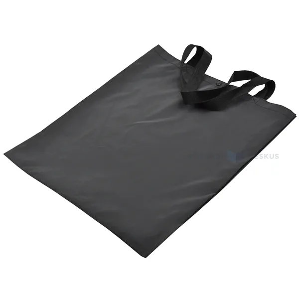 Black reflective bag 40x45cm