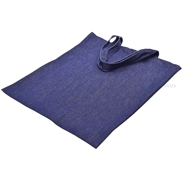 Sangadega tumesinine teksariidest tekstiilkott 40x45cm paksus 280g/m2