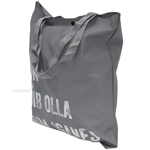 Siin võib olla mida iganes white print reflective bag 40x45cm