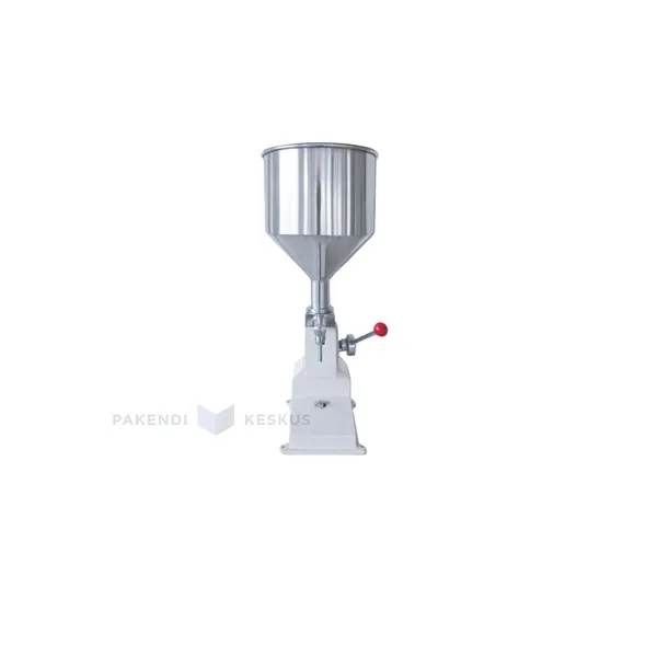 Manual filling machine for liquids/creams capacity 5-50ml