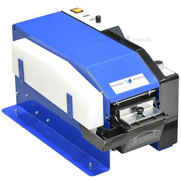 Semi-automatic dispenser for water activated kraft gum tape 20-100mm max diam. 210mm