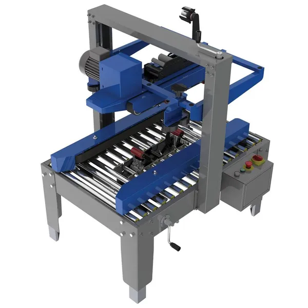 Semi-automatic carton sealing machine