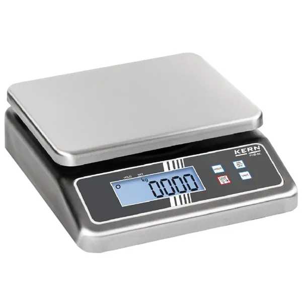 Mitrumizturīgi galda svari Kern FOB30K3NL d 2g/5g max 16kg/30kg