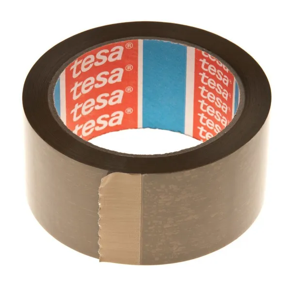 Pruun pakketeip Tesa 4089 48mm lai solvent, rullis 66m