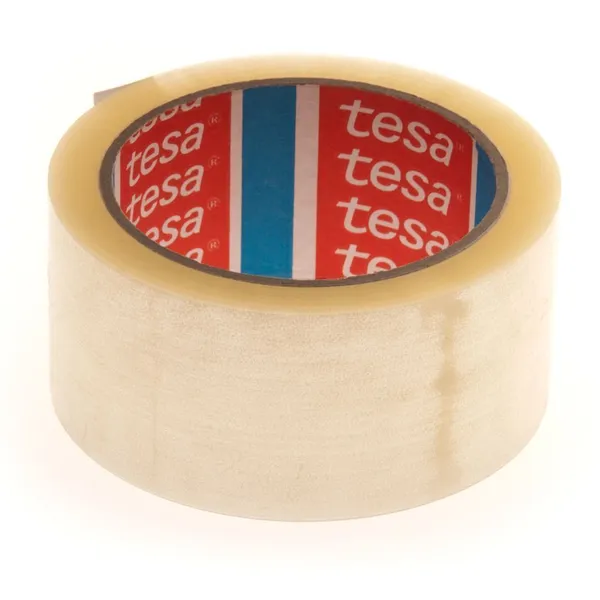 Läbipaistev pakketeip Tesa 4280 48mm lai hot-melt, rullis 66m