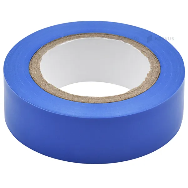 Blue insulating tape 19mm wide, 10m/roll
